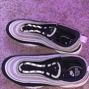 Nike Air Max 97 / Black And White (Womans)